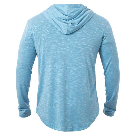 Dynamic Fitness Men's Lightweight Athletic Hoodie – Long Sleeve Gym & Running Pullover