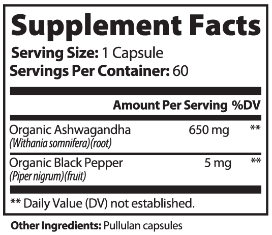Dynamic Fitness Ashwagandha Capsules
