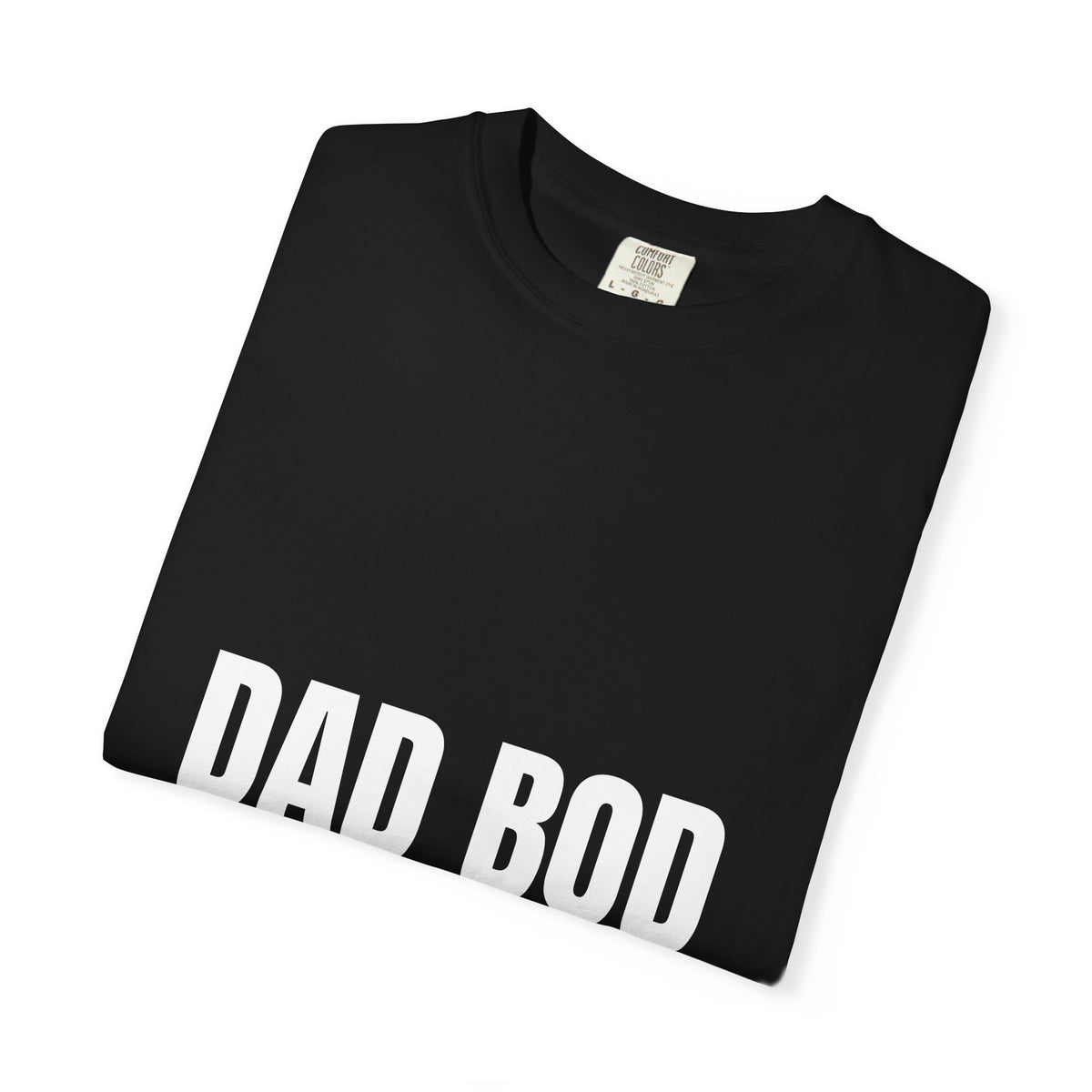 Dynamic Fitness "Dad Bod Under Construction" Tee – Heavyweight Garment-Dyed