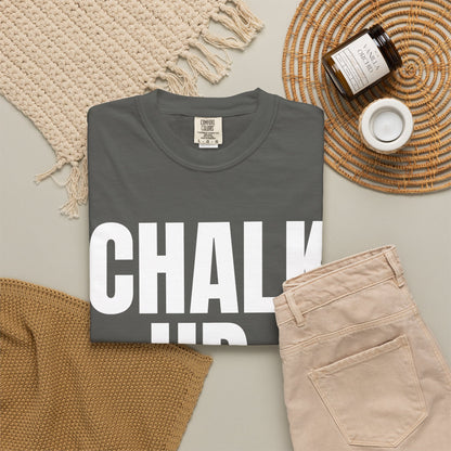 Dynamic Fitness "Chalk Up." Tee – Heavyweight Garment-Dyed