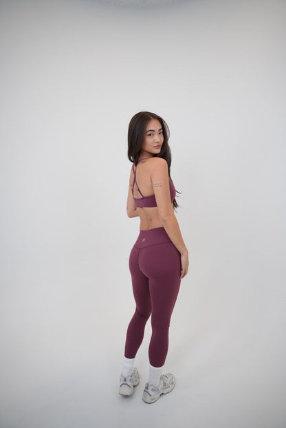 My Time Is Divine Plum Cross-Back Butter Soft Bra