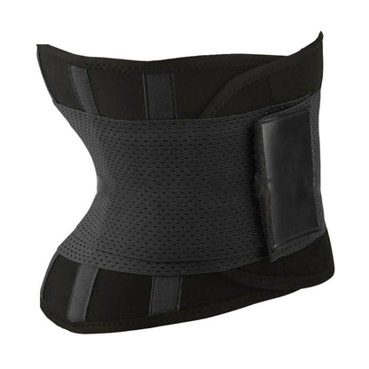 Women’s Elastic Waist Support Belt – Adjustable Neoprene Fitness Waist Wrap