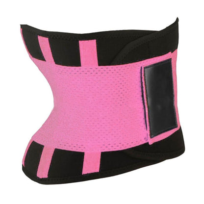 Women’s Elastic Waist Support Belt – Adjustable Neoprene Fitness Waist Wrap