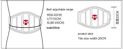 Deep Squat Workout Belt Weightlifting Hard Pull Weight-bearing Girdle Workout Devices