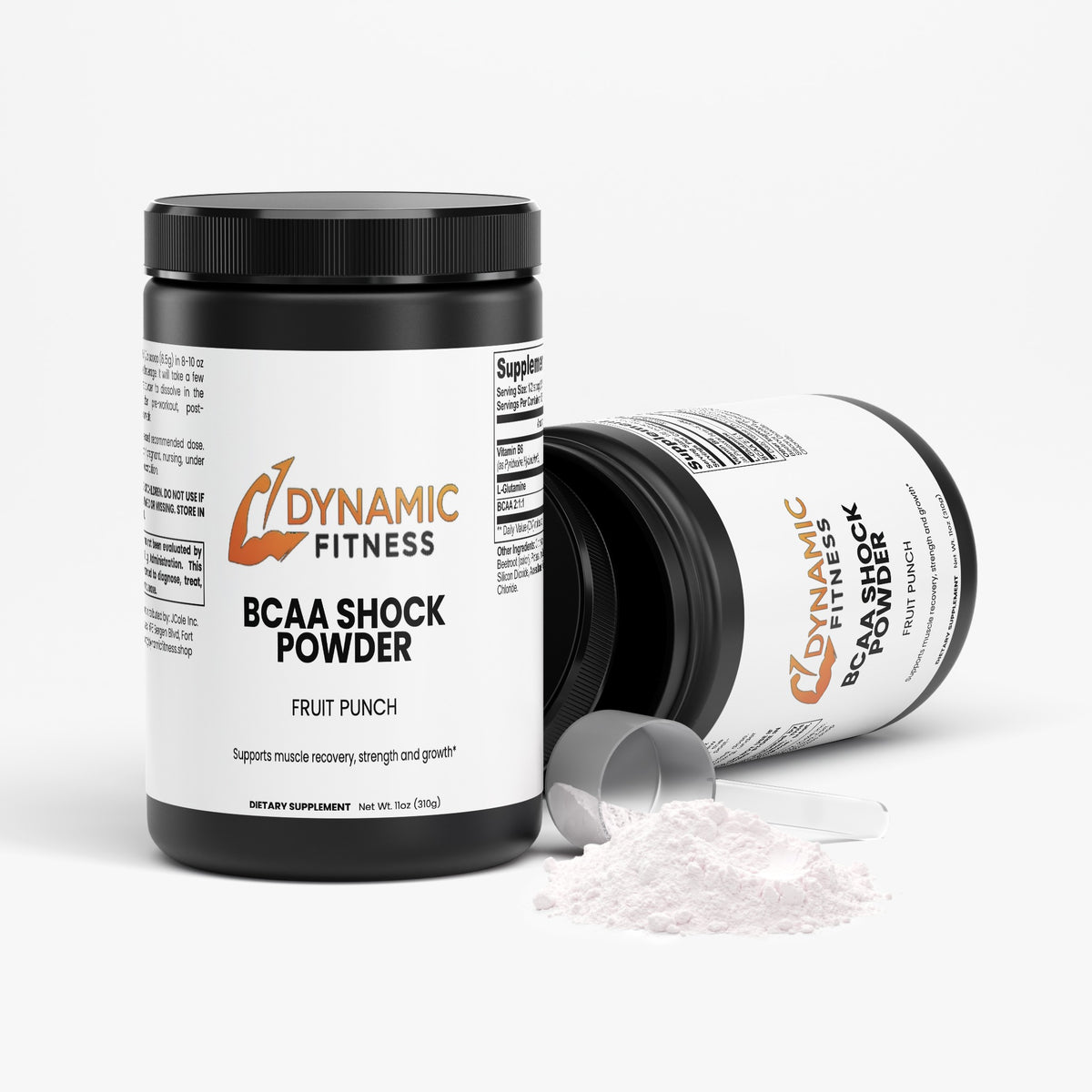 Dynamic Fitness BCAA Powder – Fruit Punch