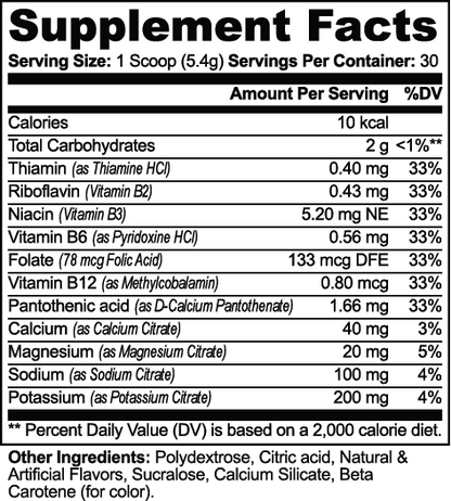 Dynamic Fitness Electrolyte Hydration Powder – Peach Mango