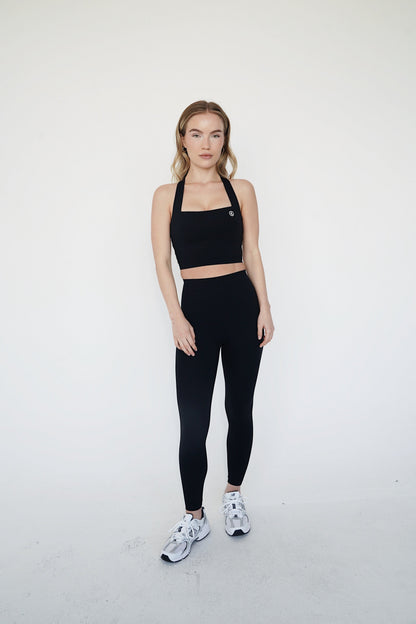 I Am Wonderful High Rise Black Legging