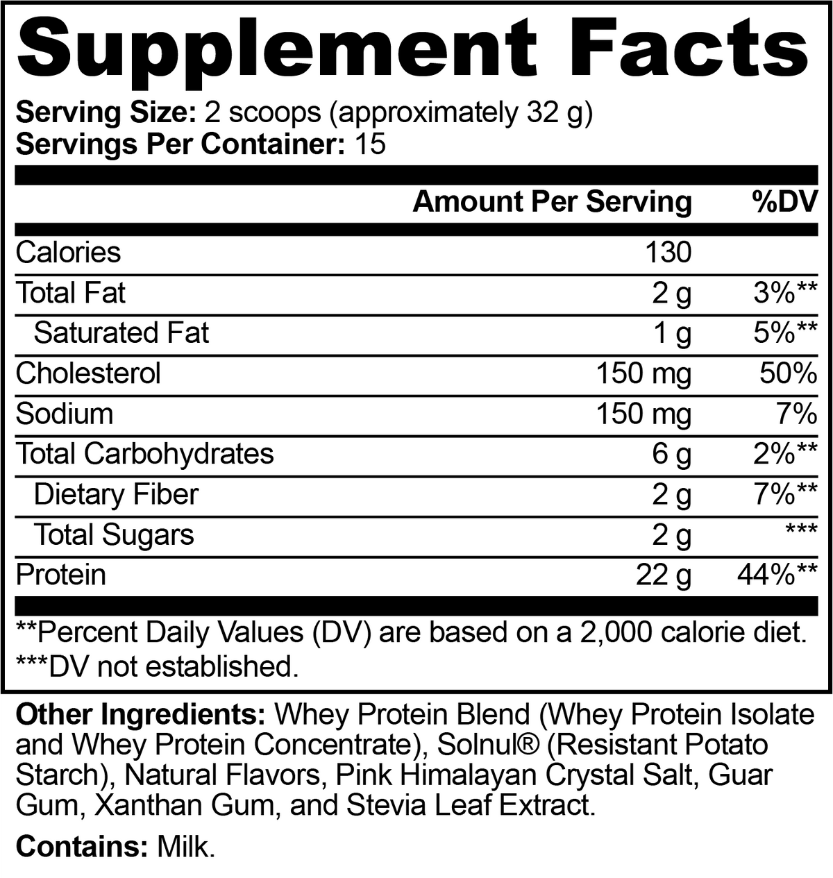 Dynamic Fitness Performance Whey Protein – Vanilla