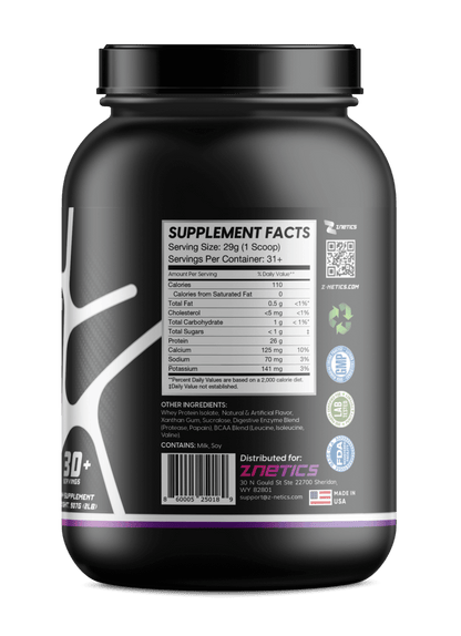 Whey Isolate Protein – Vanilla 2LB