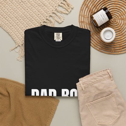 Dynamic Fitness "Dad Bod Under Construction" Tee – Heavyweight Garment-Dyed