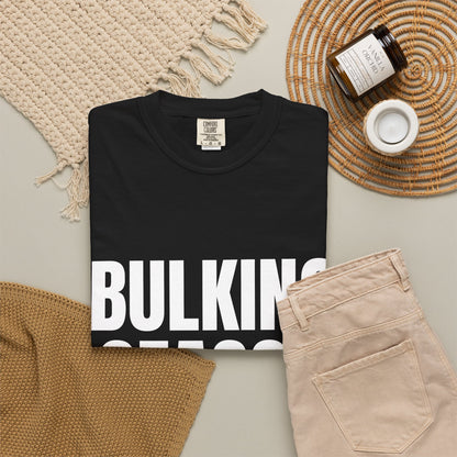 Dynamic Fitness "Bulking Season" Tee – Heavyweight Garment-Dyed