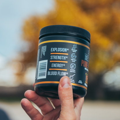 BLACKLABEL Pure Power – Stimulant-Free Pre-Workout for Strength & Endurance