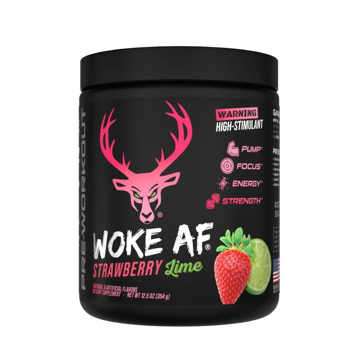 Bucked Up Woke AF High-Stimulant Pre-Workout