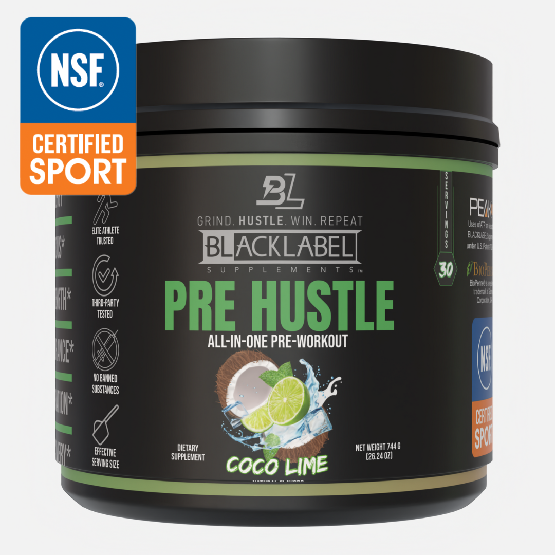 BLACKLABEL Pre Hustle V3 – High-Performance Pre-Workout Supplement for Pump & Endurance