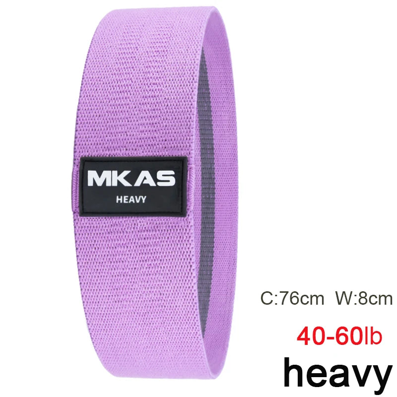 Dynamic Fitness Hip Resistance Bands Set – 3-Piece Fabric Loop Bands for Glutes, Legs & Squats