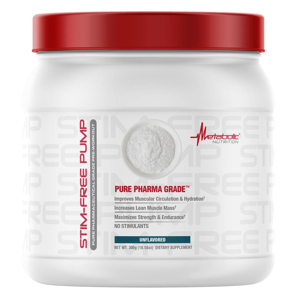 Metabolic Nutrition Stim-Free Pump - Unflavored