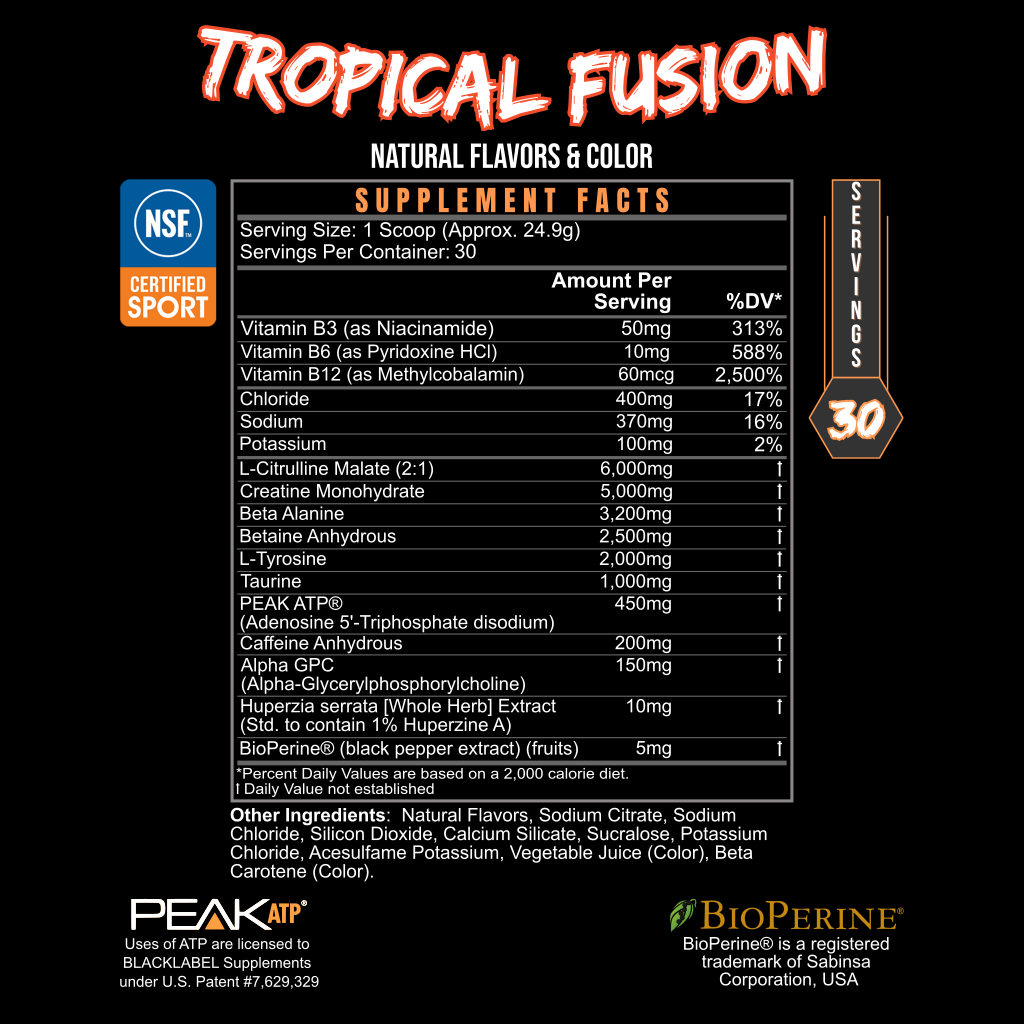 BLACKLABEL Pre Hustle V3 – High-Performance Pre-Workout Supplement for Pump & Endurance