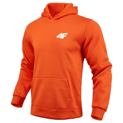 Dynamic Fitness Men's All-Season Fleece Hoodie – Casual Sports Sweatshirt for Gym & Home