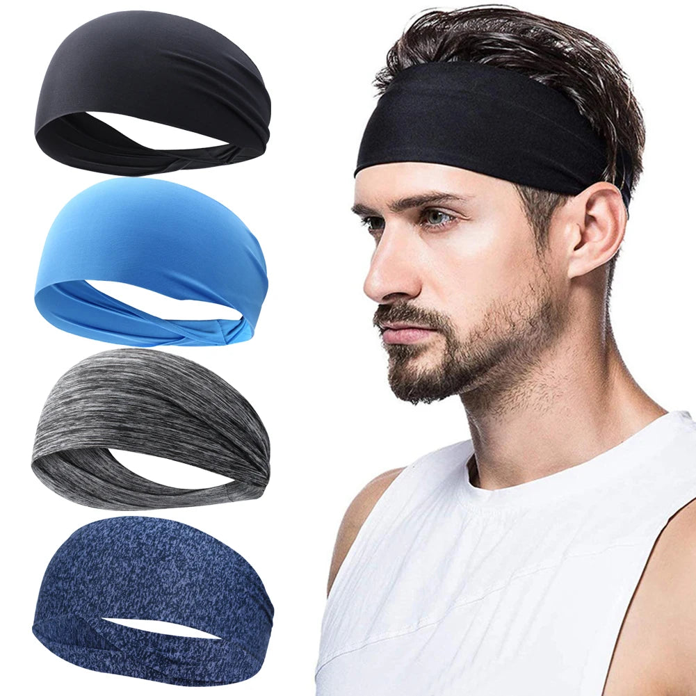 Dynamic Fitness Quick-Dry Sweat Headband – Moisture-Wicking Running & Gym Band