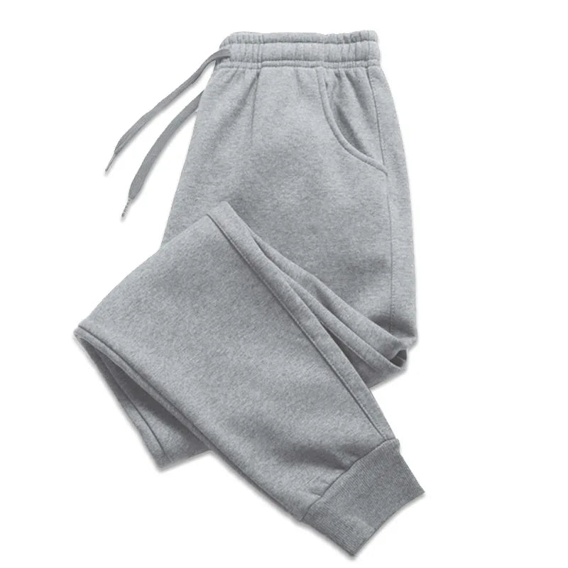 Men's Casual Sweatpants - Drawstring Joggers with Pockets Ankle-Length Track Pants Spring Autumn Knit Trousers Smart Casual S-4XL