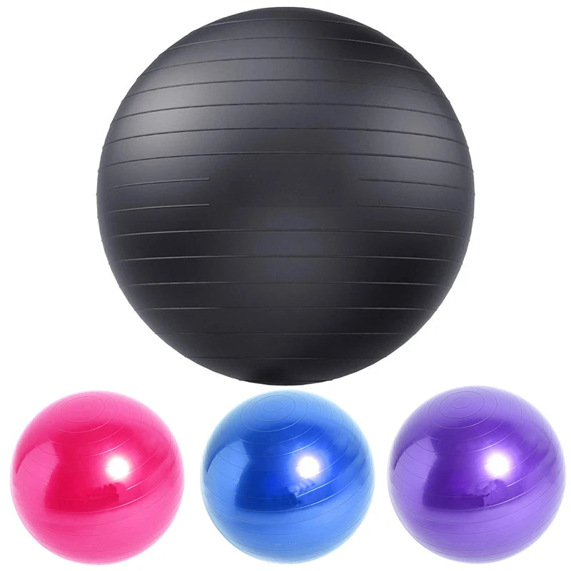 Dynamic Fitness Yoga Balance Ball – Pilates & Rehabilitation Exercise Ball 55/65/75/85cm