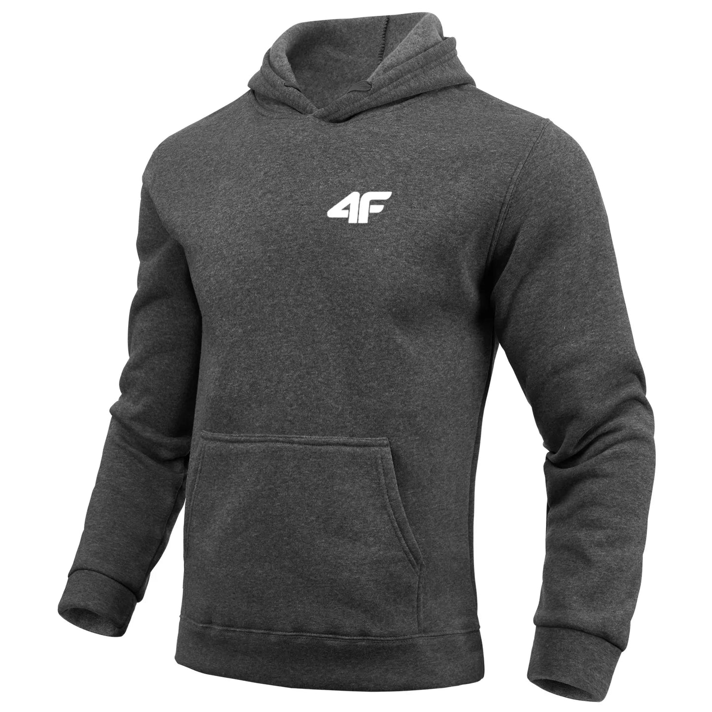 Dynamic Fitness Men's All-Season Fleece Hoodie – Casual Sports Sweatshirt for Gym & Home