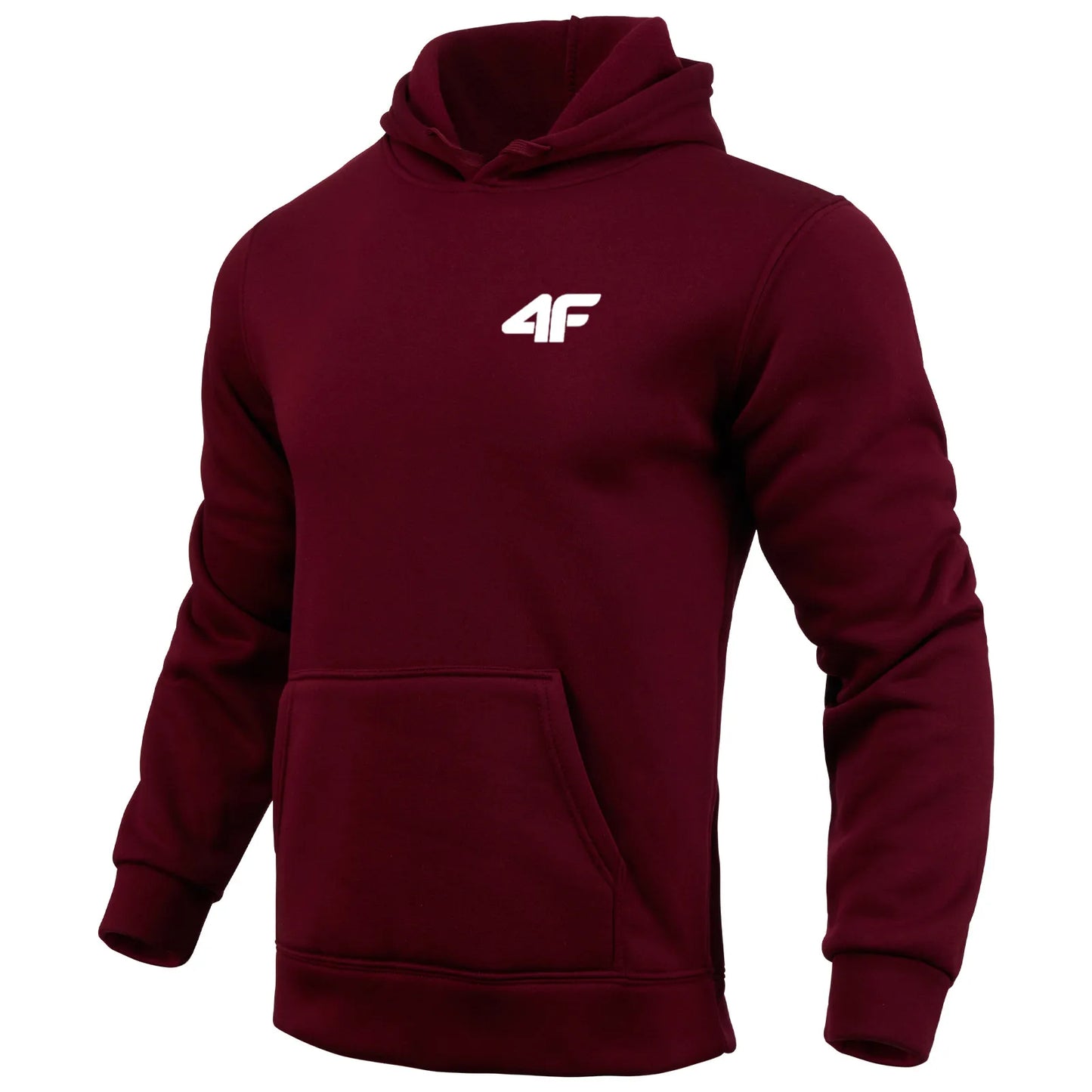 Dynamic Fitness Men's All-Season Fleece Hoodie – Casual Sports Sweatshirt for Gym & Home