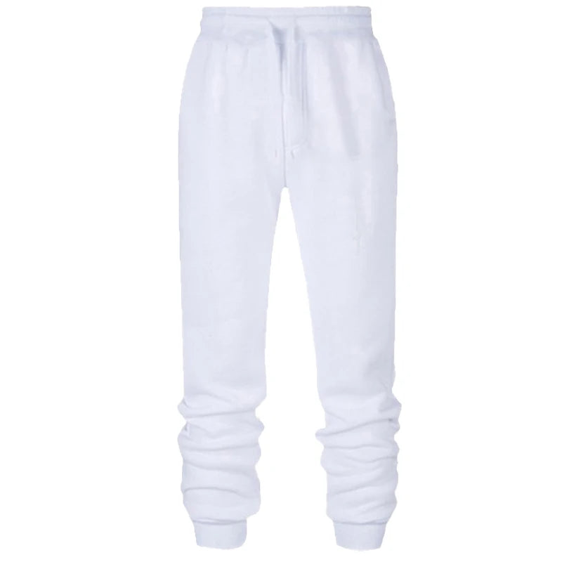 Men's Casual Sweatpants - Drawstring Joggers with Pockets Ankle-Length Track Pants Spring Autumn Knit Trousers Smart Casual S-4XL