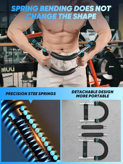 Dynamic Fitness Adjustable Chest Expander – 5-Cord Upper Body & Arm Resistance Trainer