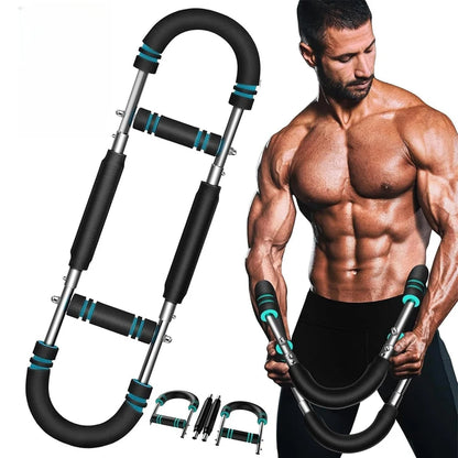 Dynamic Fitness Adjustable Chest Expander – 5-Cord Upper Body & Arm Resistance Trainer