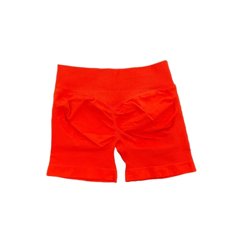 Dynamic Fitness Women's Scrunch Bum Seamless Yoga Shorts – Biker Shorts for Gym & Fitness