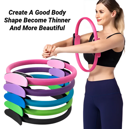 Dynamic Fitness Yoga Fitness Ring – Pilates Circle for Pelvic Floor & Home Resistance Training
