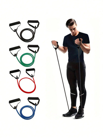 Dynamic Fitness 30LB Resistance Bands with Handles – Home Gym Strength Training Set