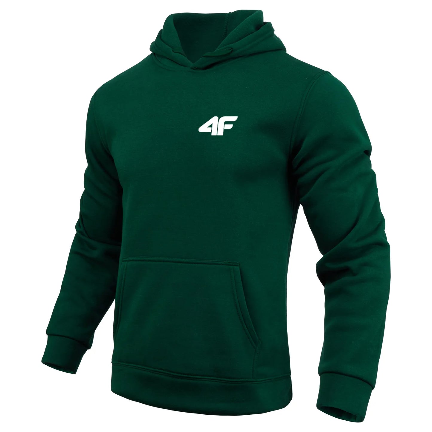 Dynamic Fitness Men's All-Season Fleece Hoodie – Casual Sports Sweatshirt for Gym & Home