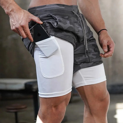 Men’s Running Shorts – Lightweight Polyester Gym & Training Shorts