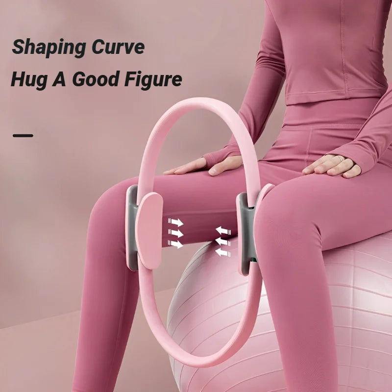 Dynamic Fitness Yoga Fitness Ring – Pilates Circle for Pelvic Floor & Home Resistance Training