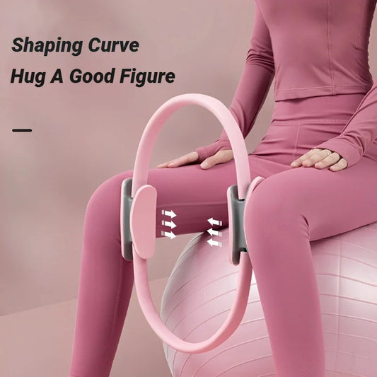 Dynamic Fitness Yoga Fitness Ring – Pilates Circle for Pelvic Floor & Home Resistance Training