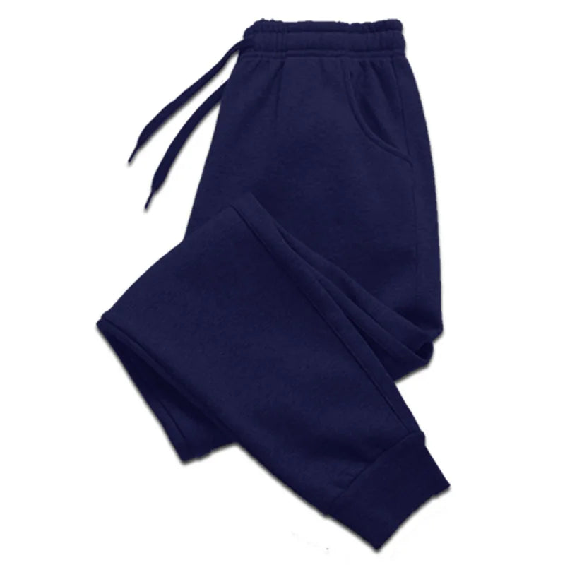 Men's Casual Sweatpants - Drawstring Joggers with Pockets Ankle-Length Track Pants Spring Autumn Knit Trousers Smart Casual S-4XL