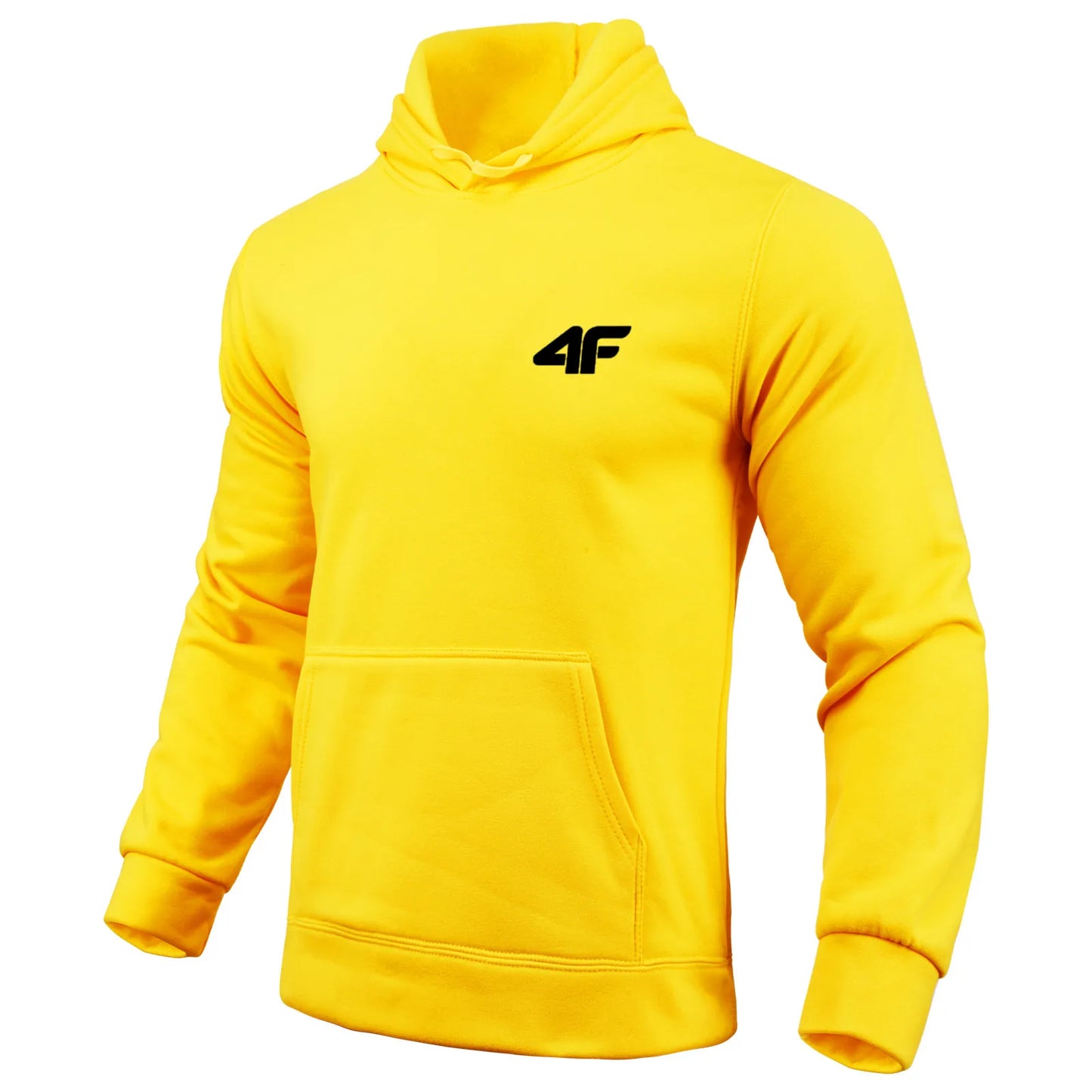 Dynamic Fitness Men's All-Season Fleece Hoodie – Casual Sports Sweatshirt for Gym & Home
