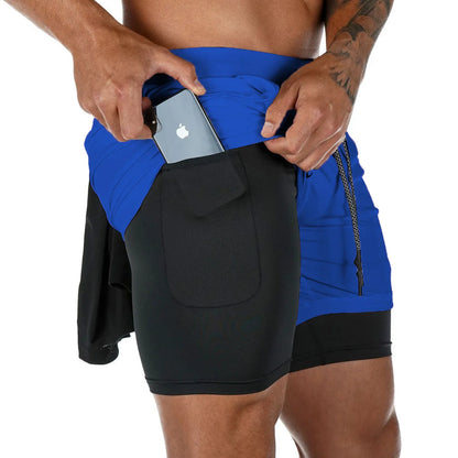 Men’s Running Shorts – Lightweight Polyester Gym & Training Shorts