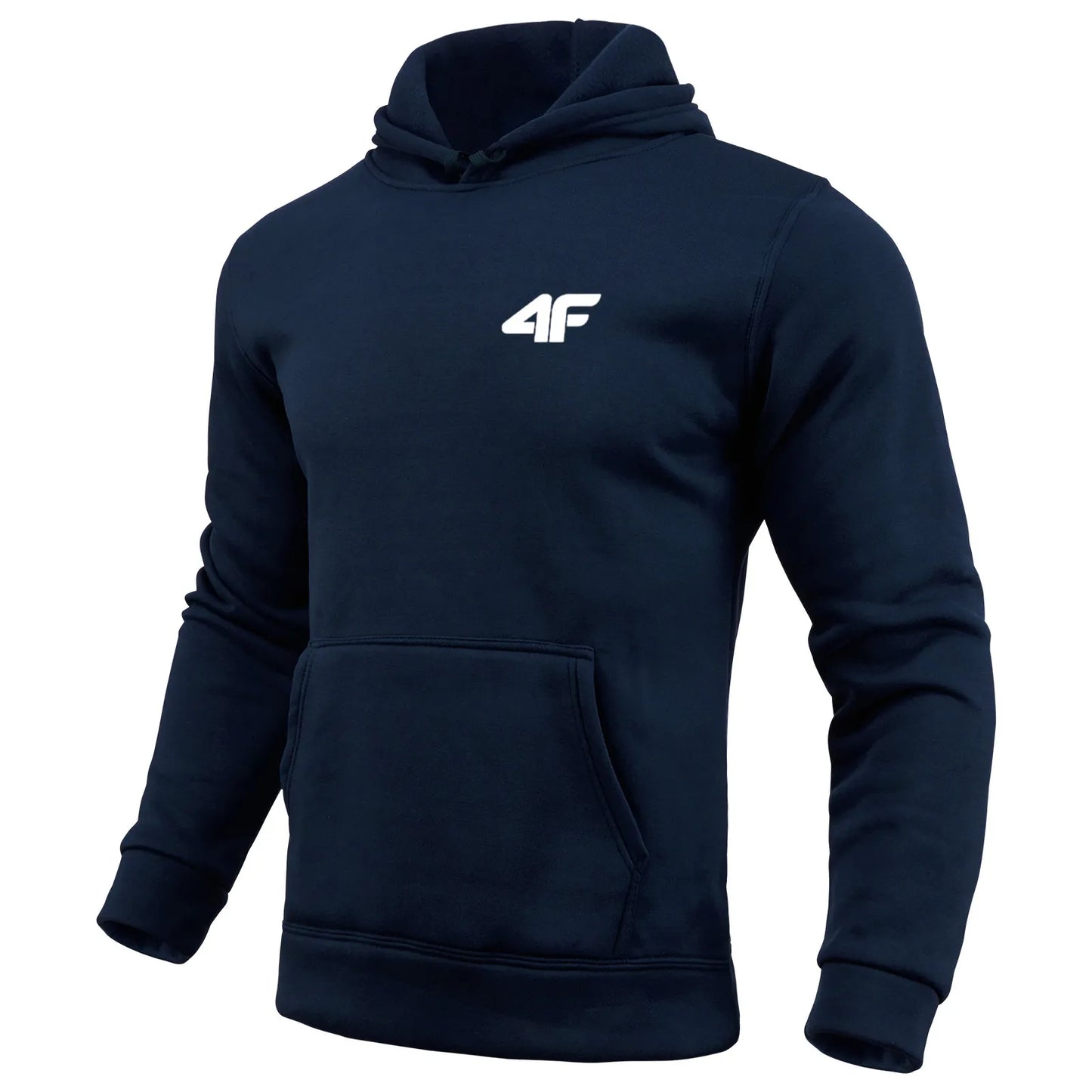 Dynamic Fitness Men's All-Season Fleece Hoodie – Casual Sports Sweatshirt for Gym & Home
