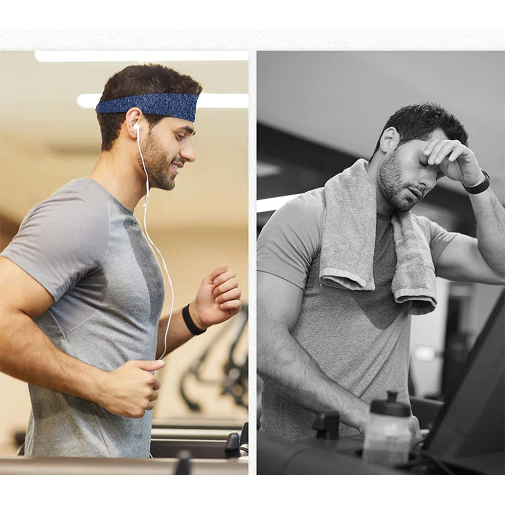 Dynamic Fitness Quick-Dry Sweat Headband – Moisture-Wicking Running & Gym Band