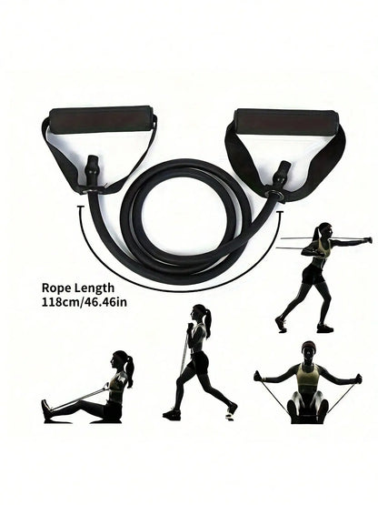 Dynamic Fitness 30LB Resistance Bands with Handles – Home Gym Strength Training Set