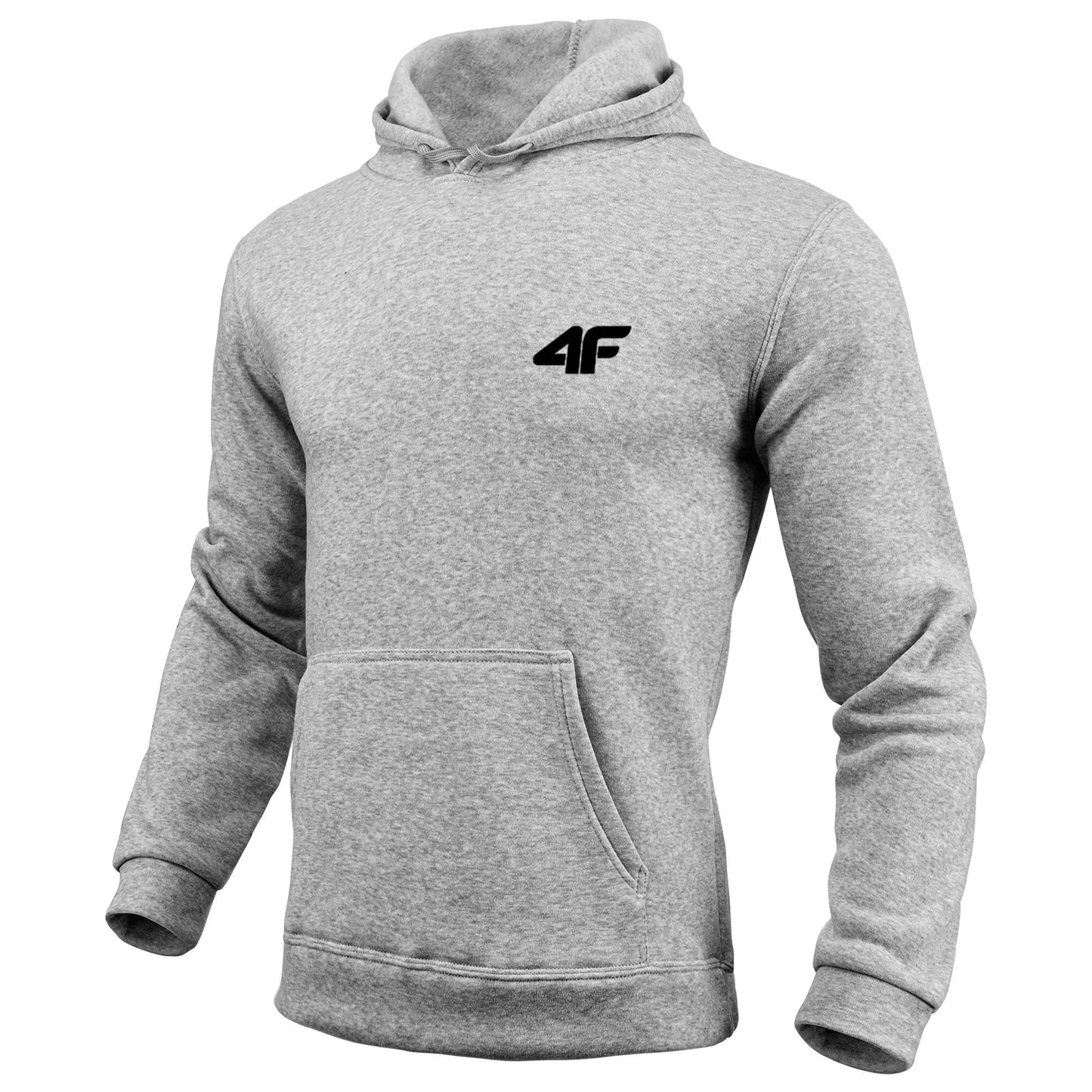 Dynamic Fitness Men's All-Season Fleece Hoodie – Casual Sports Sweatshirt for Gym & Home