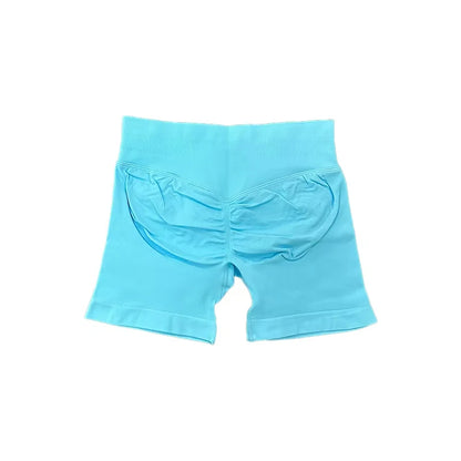Dynamic Fitness Women's Scrunch Bum Seamless Yoga Shorts – Biker Shorts for Gym & Fitness