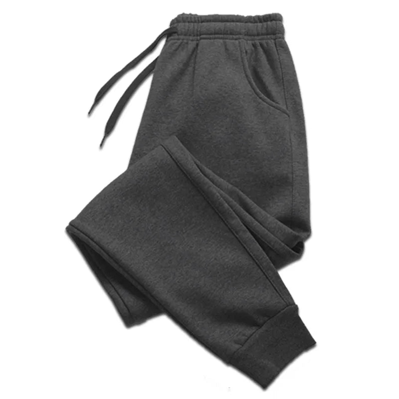 Men's Casual Sweatpants - Drawstring Joggers with Pockets Ankle-Length Track Pants Spring Autumn Knit Trousers Smart Casual S-4XL