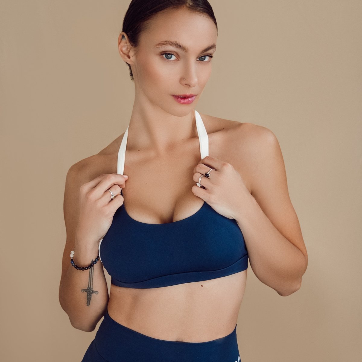 Alyssa Backless Halter Top