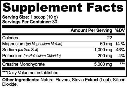 Dynamic Fitness Creatine Hydration Powder