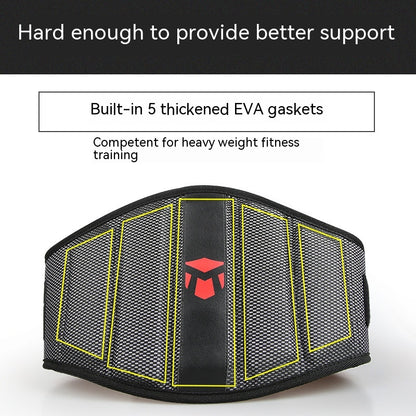 Deep Squat Workout Belt Weightlifting Hard Pull Weight-bearing Girdle Workout Devices