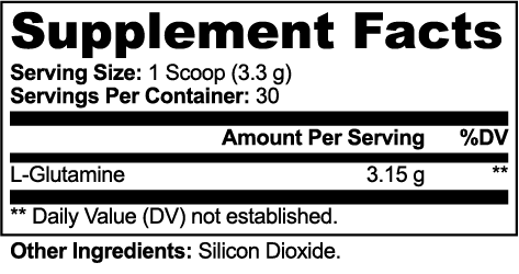 Dynamic Fitness L-Glutamine Powder